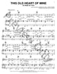 This Old Heart of Mine (Is Weak for You) piano sheet music cover